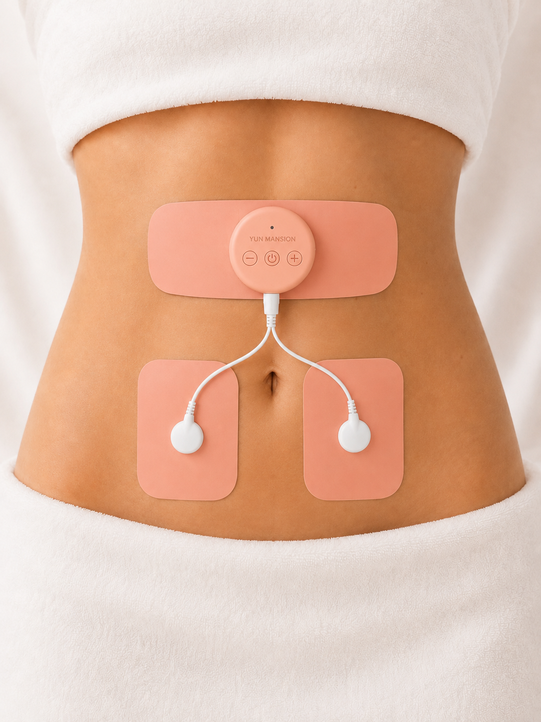 YUN MANSION Core abdominal electrode placement